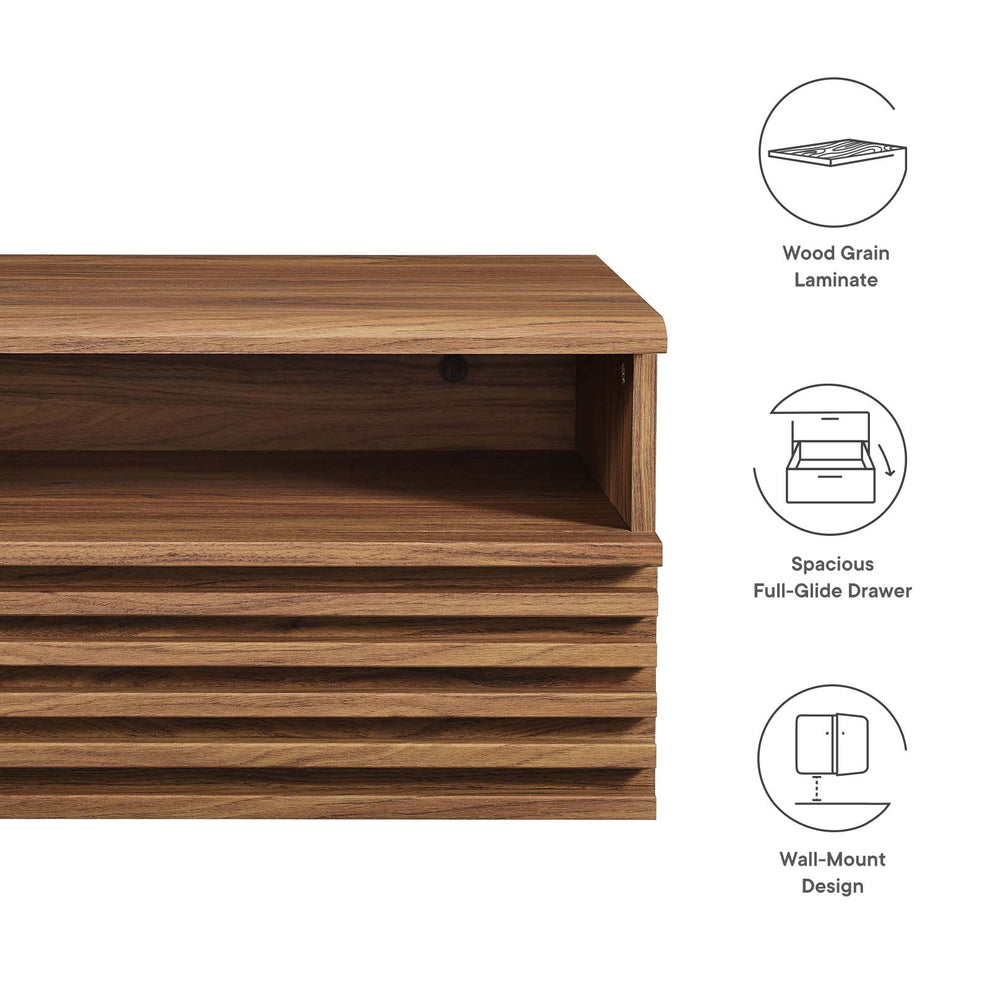 Render Wall-Mount Nightstand By Modway - MOD-7058 | Nightstands | Modishstore - 21
