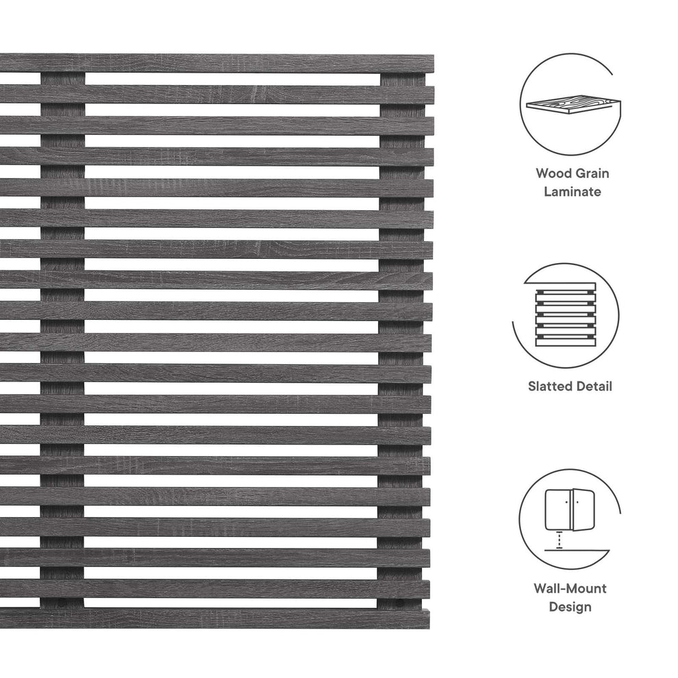 Render Wall Mount Twin Headboard By Modway - MOD-7061 | Headboards | Modishstore - 5