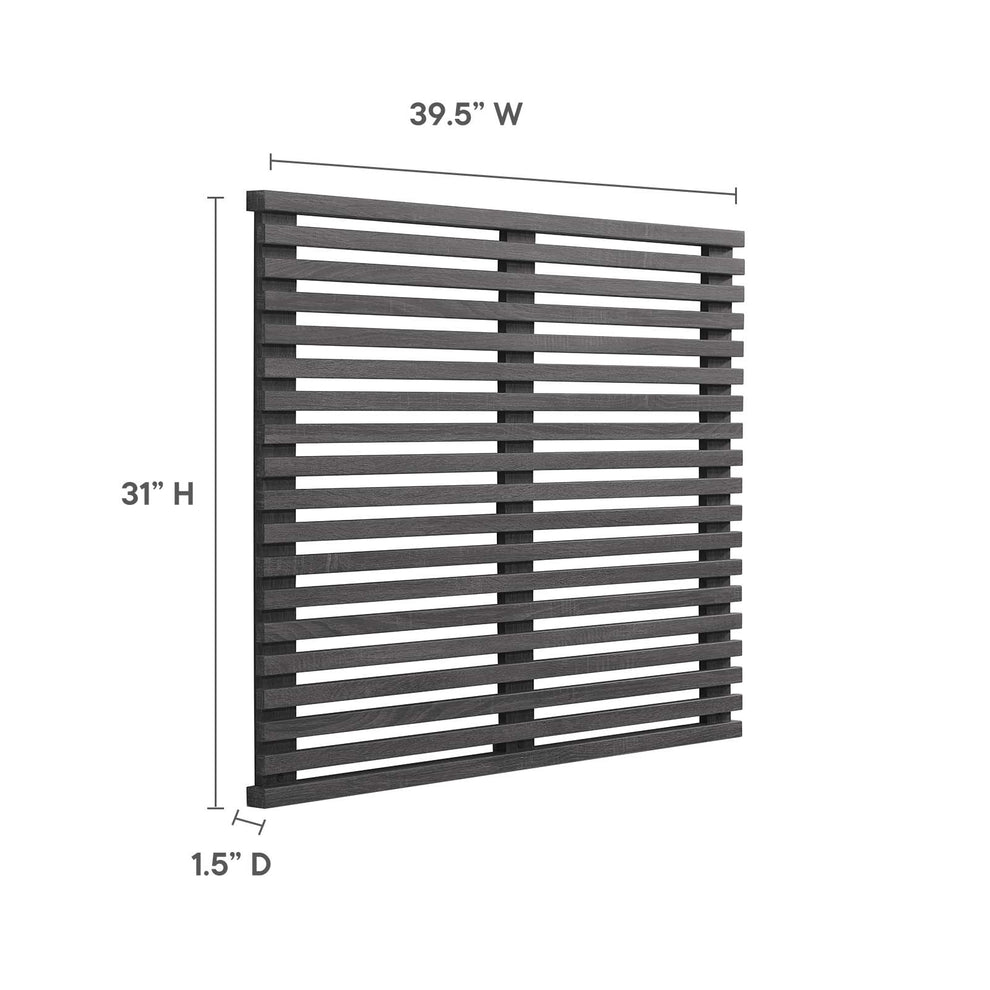Render Wall Mount Twin Headboard By Modway - MOD-7061 | Headboards | Modishstore - 6