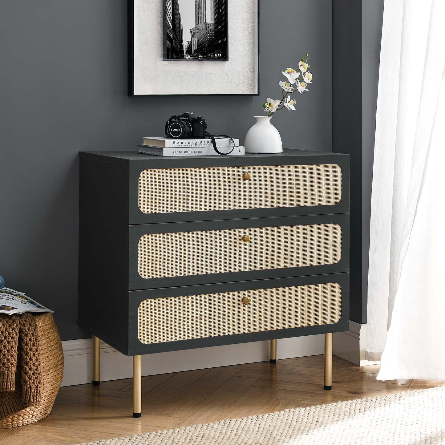 Chaucer 3-Drawer Chest By Modway - MOD-7064 | Drawers | Modishstore - 1