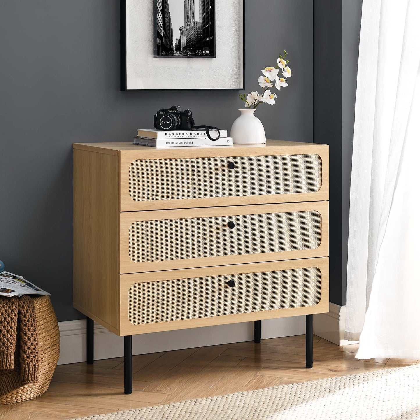 Chaucer 3-Drawer Chest By Modway - MOD-7064 | Drawers | Modishstore - 16