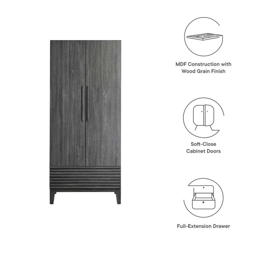Render Wardrobe By Modway - MOD-7072 | Armoires & Wardrobes | Modishstore - 10