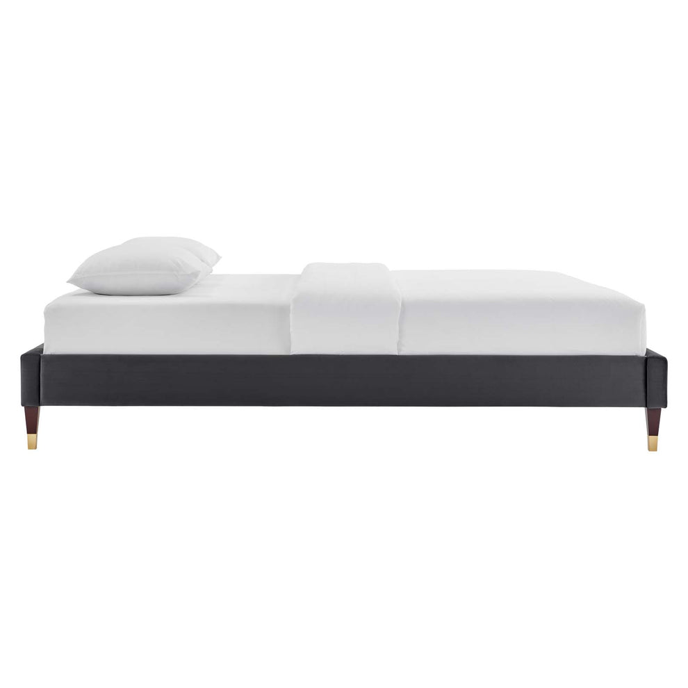 Colette King Performance Velvet Platform Bed By Modway - MOD-7074 | Beds | Modishstore - 16