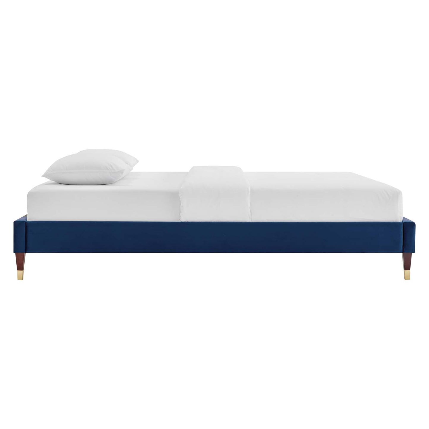 Colette King Performance Velvet Platform Bed By Modway - MOD-7074 | Beds | Modishstore - 80