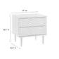 Wavelet 2-Drawer Nightstand By Modway - MOD-7079 | Nightstands | Modishstore - 7