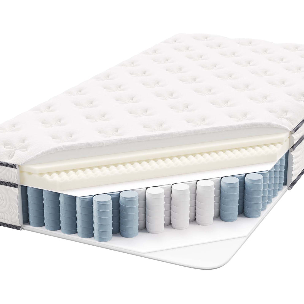 Jenna 12" Innerspring and Foam Twin Mattress By Modway - MOD-7087 | Mattresses | Modishstore - 6