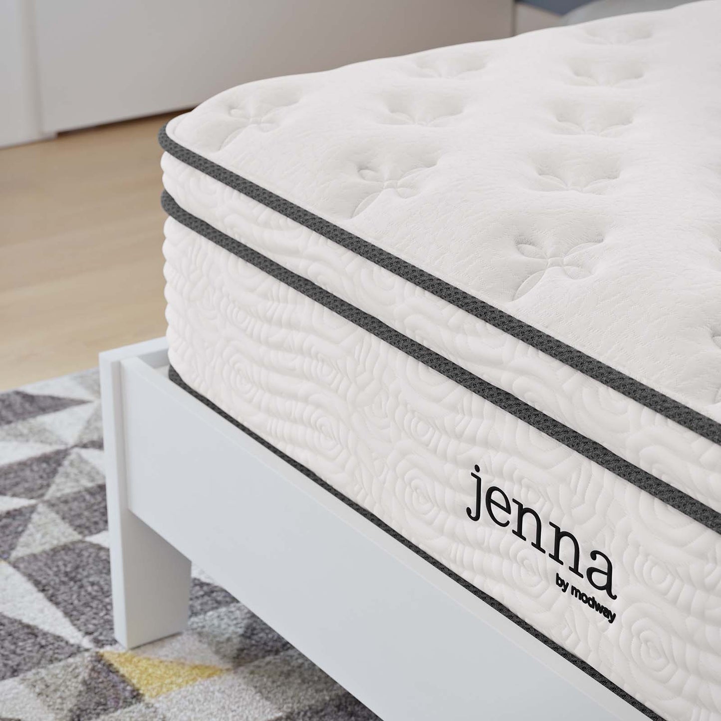 Jenna 12" Innerspring and Foam Full Mattress By Modway - MOD-7088 | Mattresses | Modishstore - 15