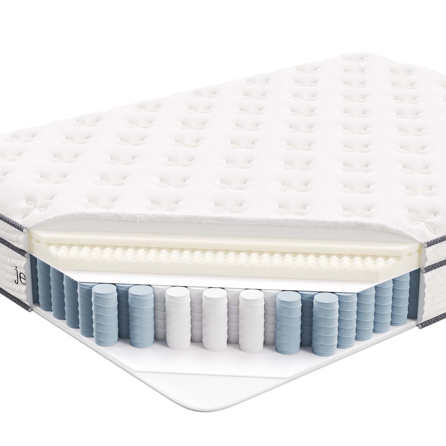 Jenna 12" Innerspring and Foam Full Mattress By Modway - MOD-7088 | Mattresses | Modishstore - 6