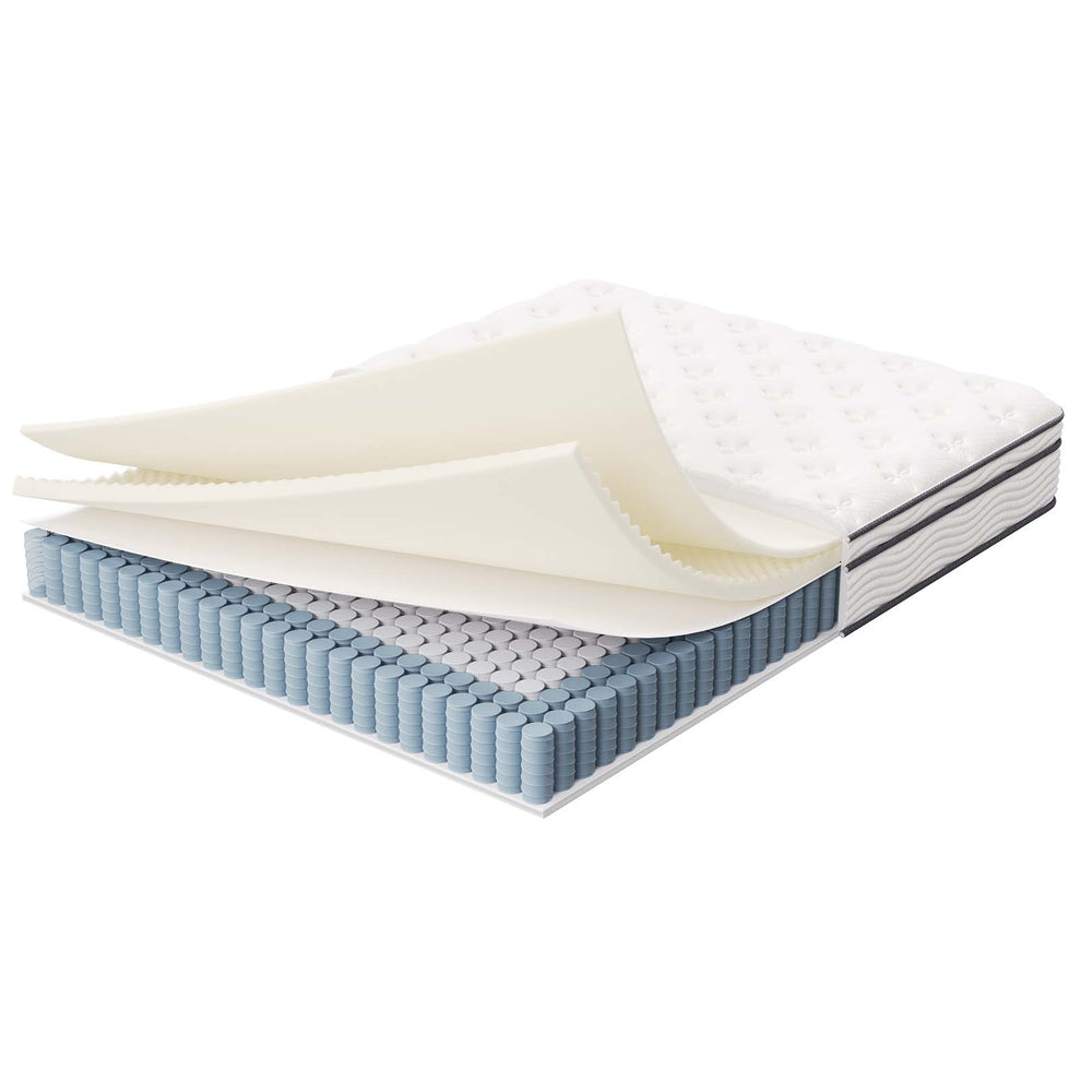 Jenna 12" Innerspring and Foam Queen Mattress By Modway - MOD-7089 | Mattresses | Modishstore - 7