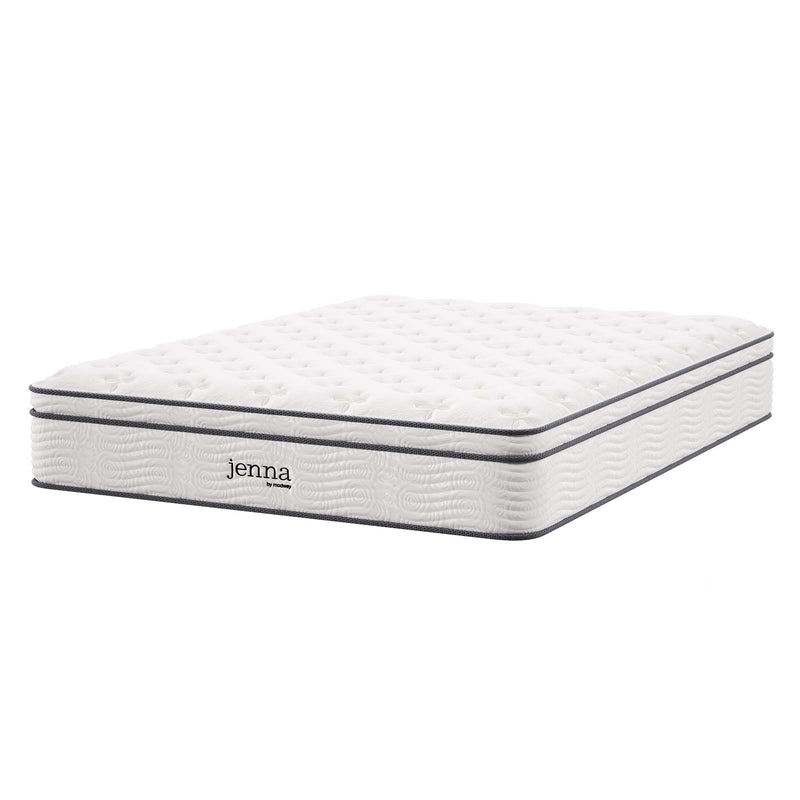 Jenna 12" Innerspring and Foam King Mattress By Modway - MOD-7090 | Mattresses | Modishstore - 1