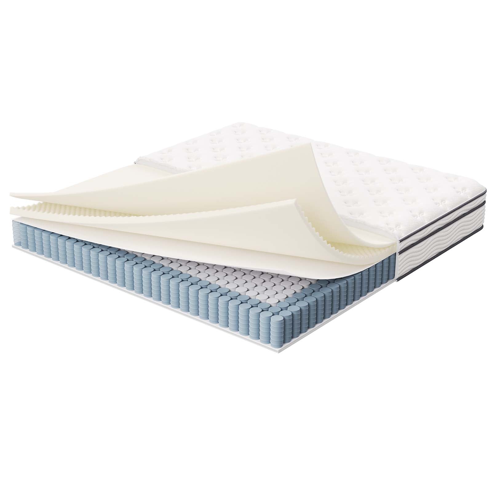 Jenna 12" Innerspring and Foam King Mattress By Modway - MOD-7090 | Mattresses | Modishstore - 7