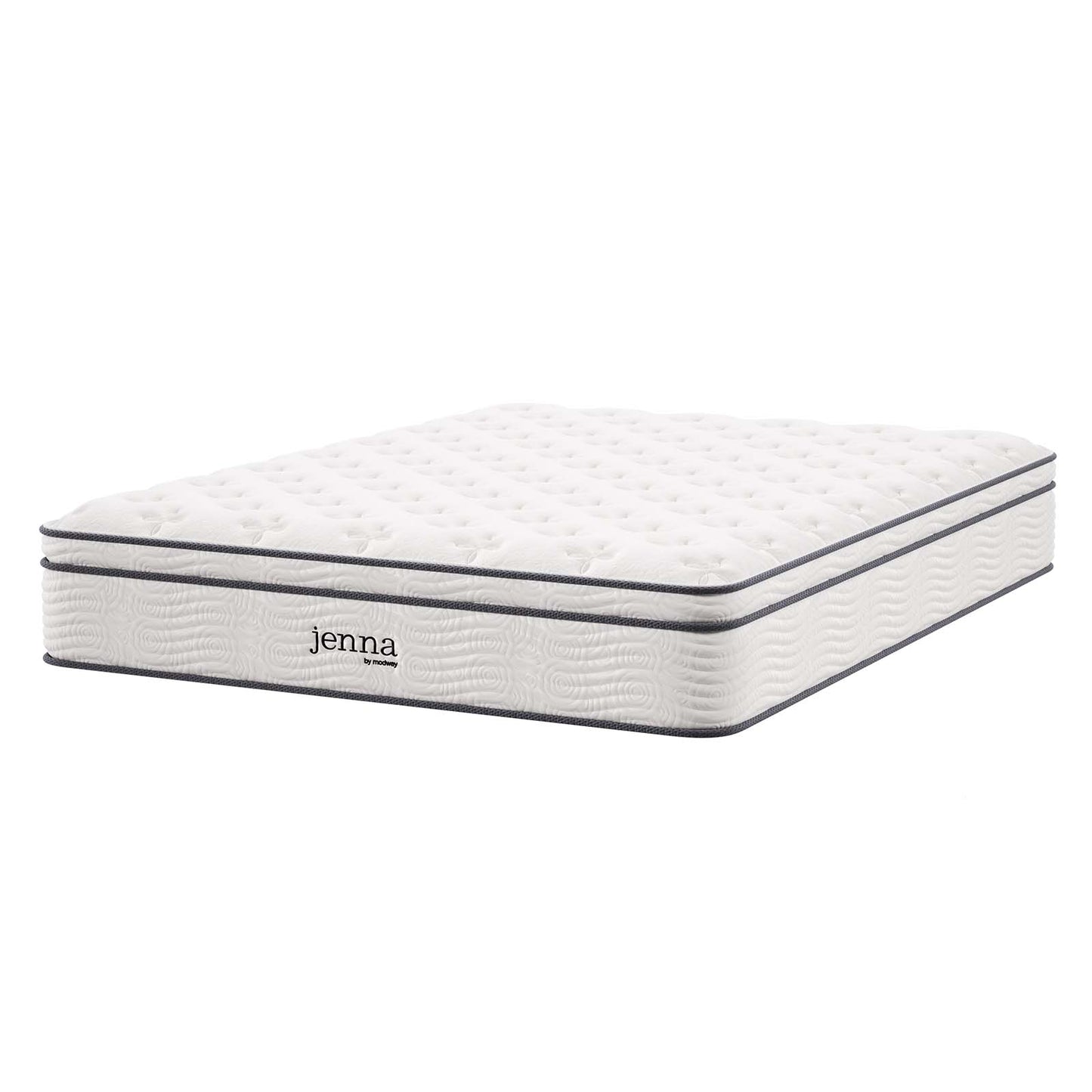 Jenna 12" Innerspring and Foam California King Mattress By Modway - MOD-7091 | Mattresses | Modishstore - 1