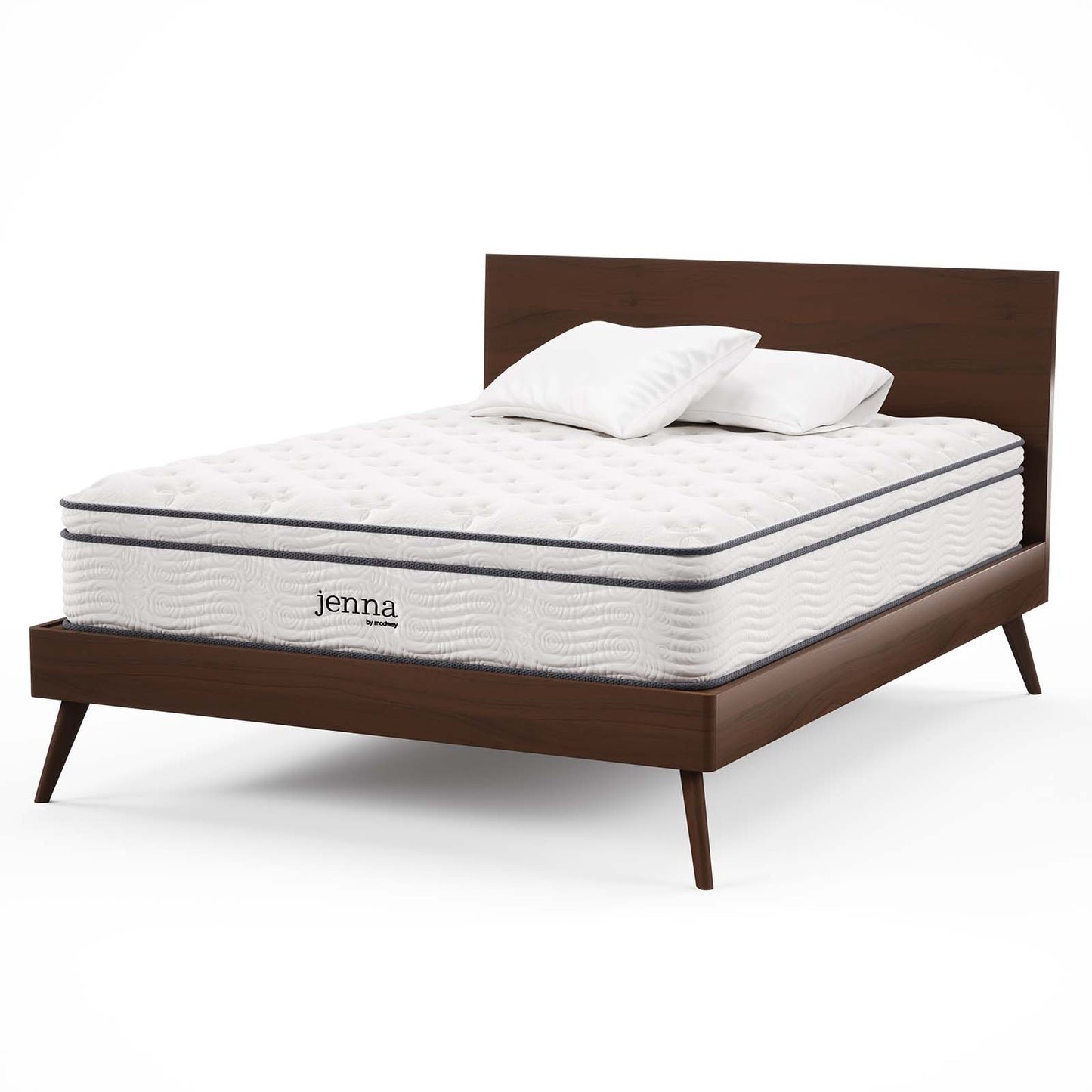 Jenna 12" Innerspring and Foam California King Mattress By Modway - MOD-7091 | Mattresses | Modishstore - 3