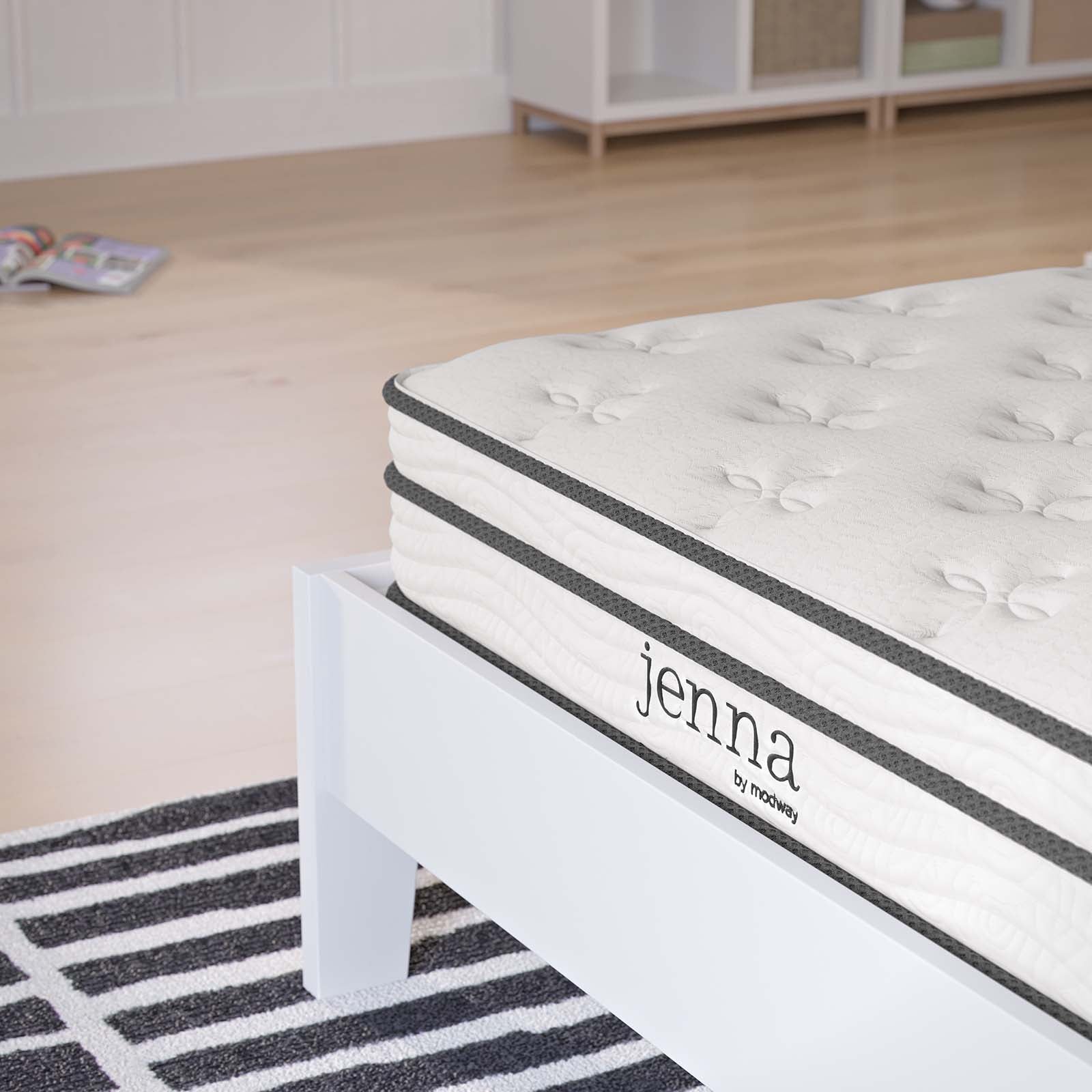Jenna 6" Innerspring and Foam Narrow Twin Mattress By Modway - MOD-7092 | Mattresses | Modishstore - 15