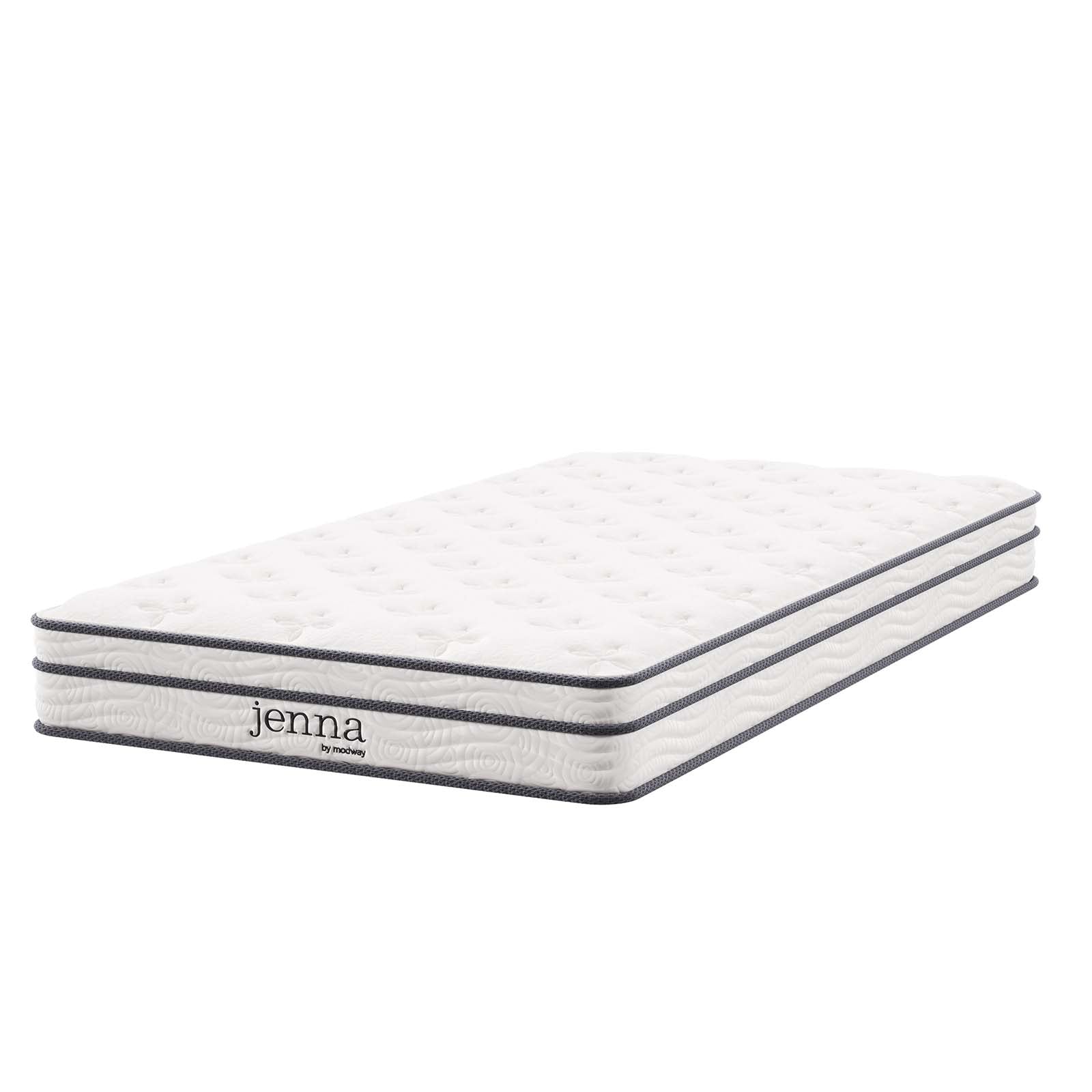 Jenna 6" Innerspring and Foam Twin Mattress By Modway - MOD-7093 | Mattresses | Modishstore - 1