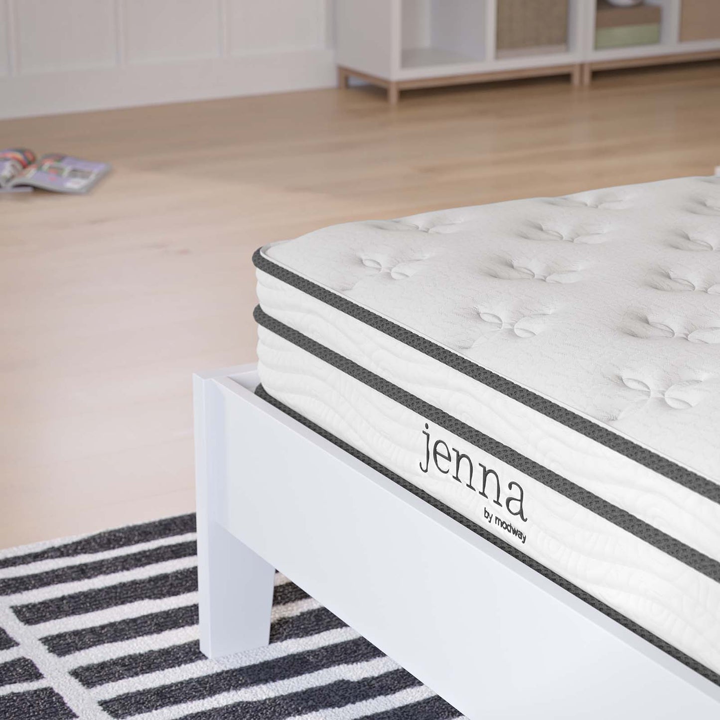 Jenna 6" Innerspring and Foam Twin Mattress By Modway - MOD-7093 | Mattresses | Modishstore - 15