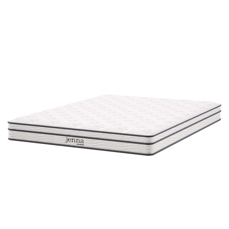 Jenna 6" Innerspring and Foam Queen Mattress By Modway - MOD-7095 | Mattresses | Modishstore - 1