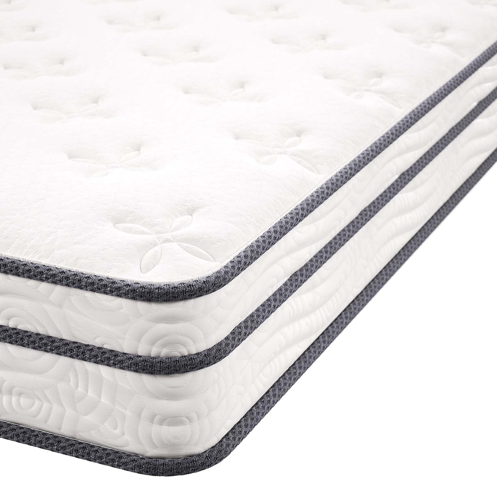 Jenna 6" Innerspring and Foam Queen Mattress By Modway - MOD-7095 | Mattresses | Modishstore - 4