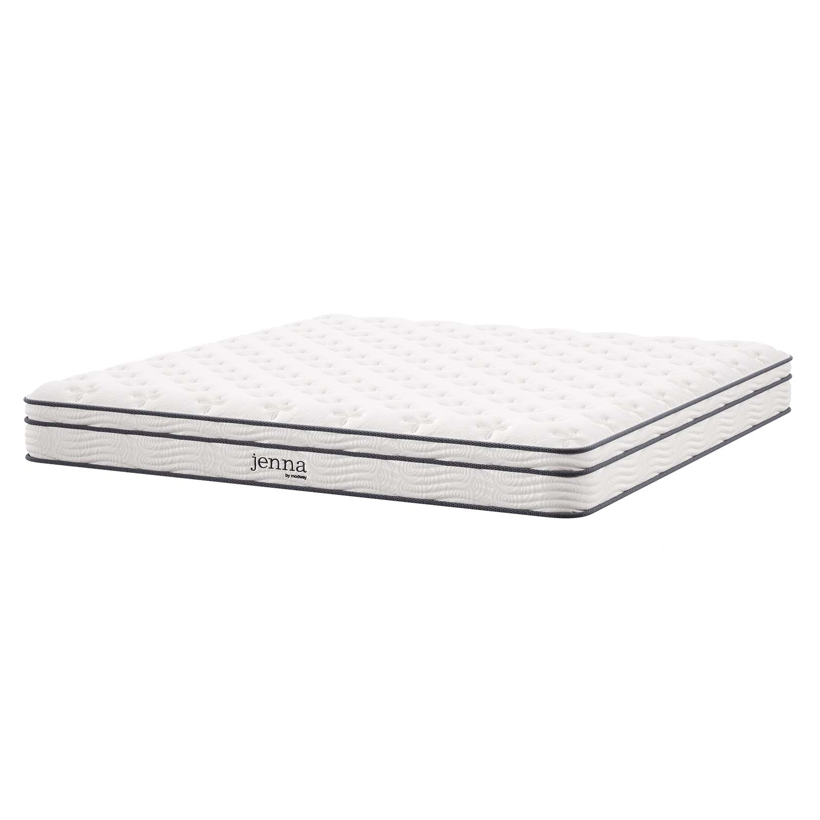 Jenna 6" Innerspring and Foam King Mattress By Modway - MOD-7096 | Mattresses | Modishstore - 1