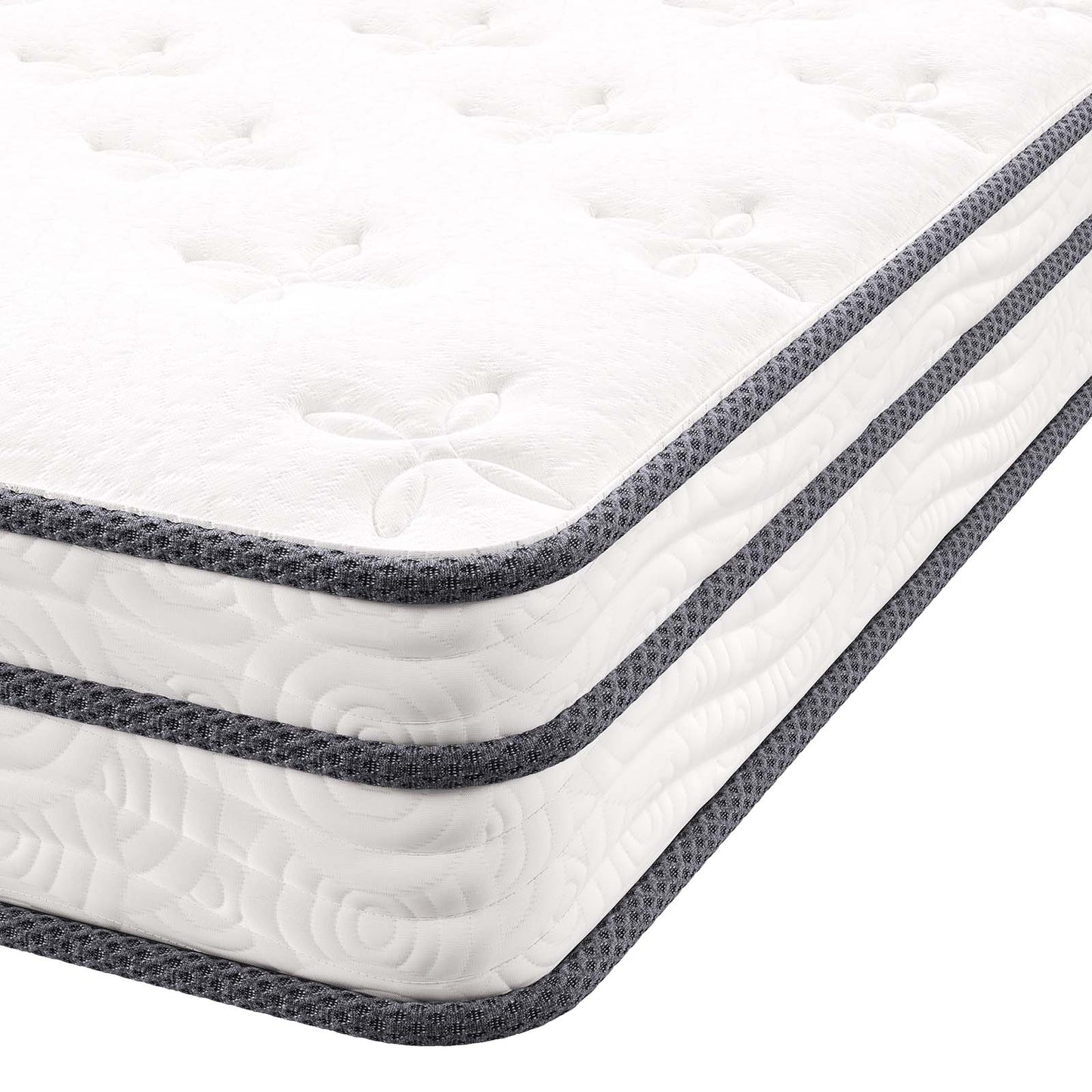 Jenna 6" Innerspring and Foam King Mattress By Modway - MOD-7096 | Mattresses | Modishstore - 4