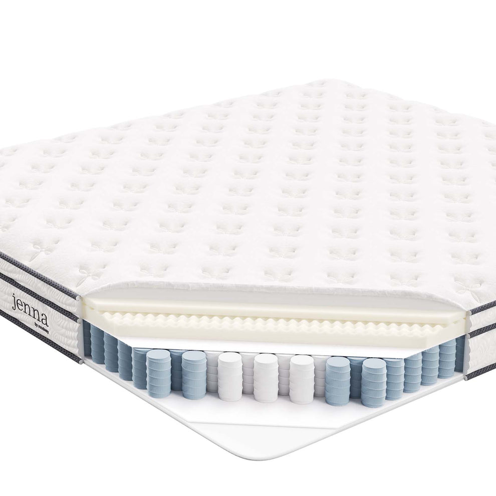 Jenna 6" Innerspring and Foam King Mattress By Modway - MOD-7096 | Mattresses | Modishstore - 6