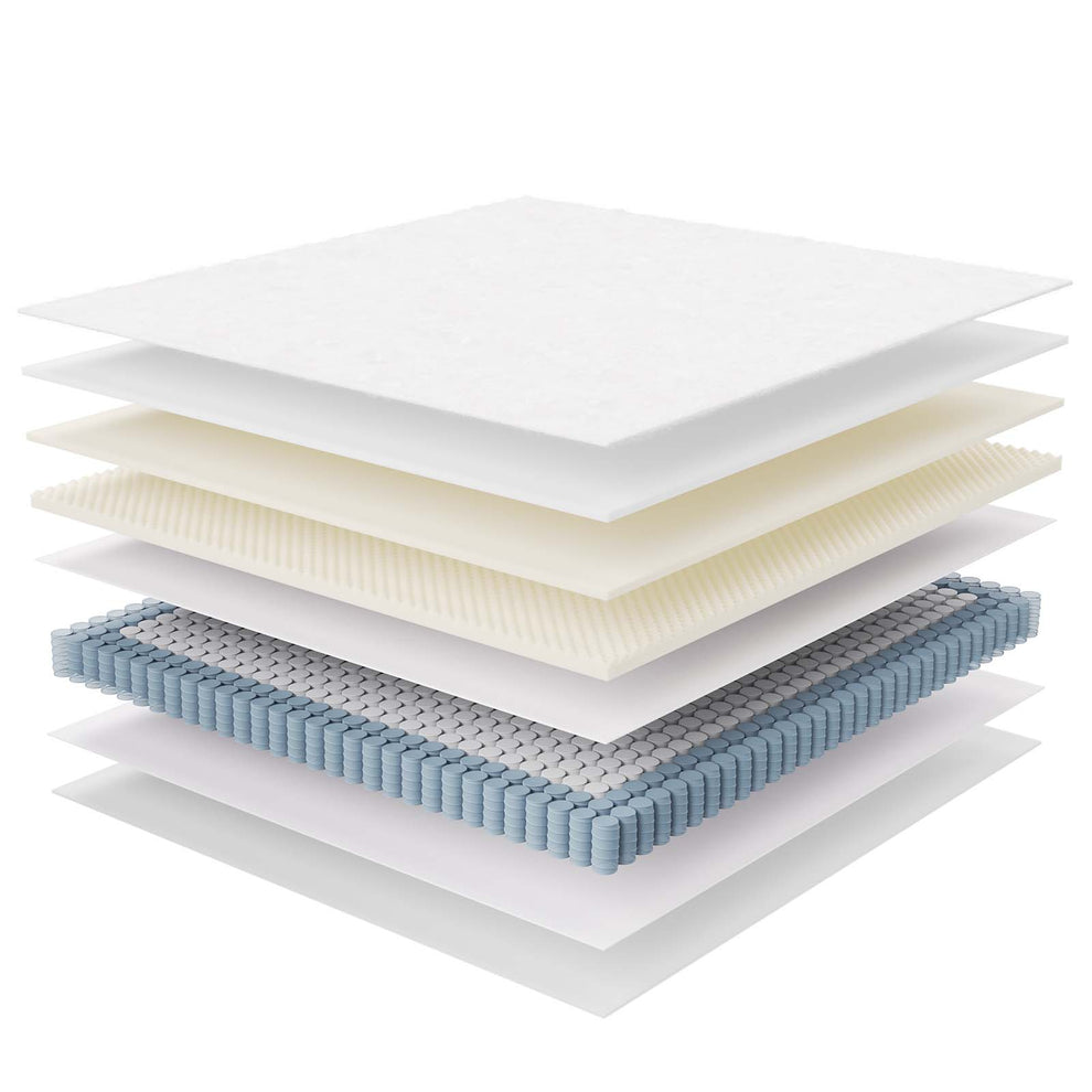 Jenna 6" Innerspring and Foam King Mattress By Modway - MOD-7096 | Mattresses | Modishstore - 8