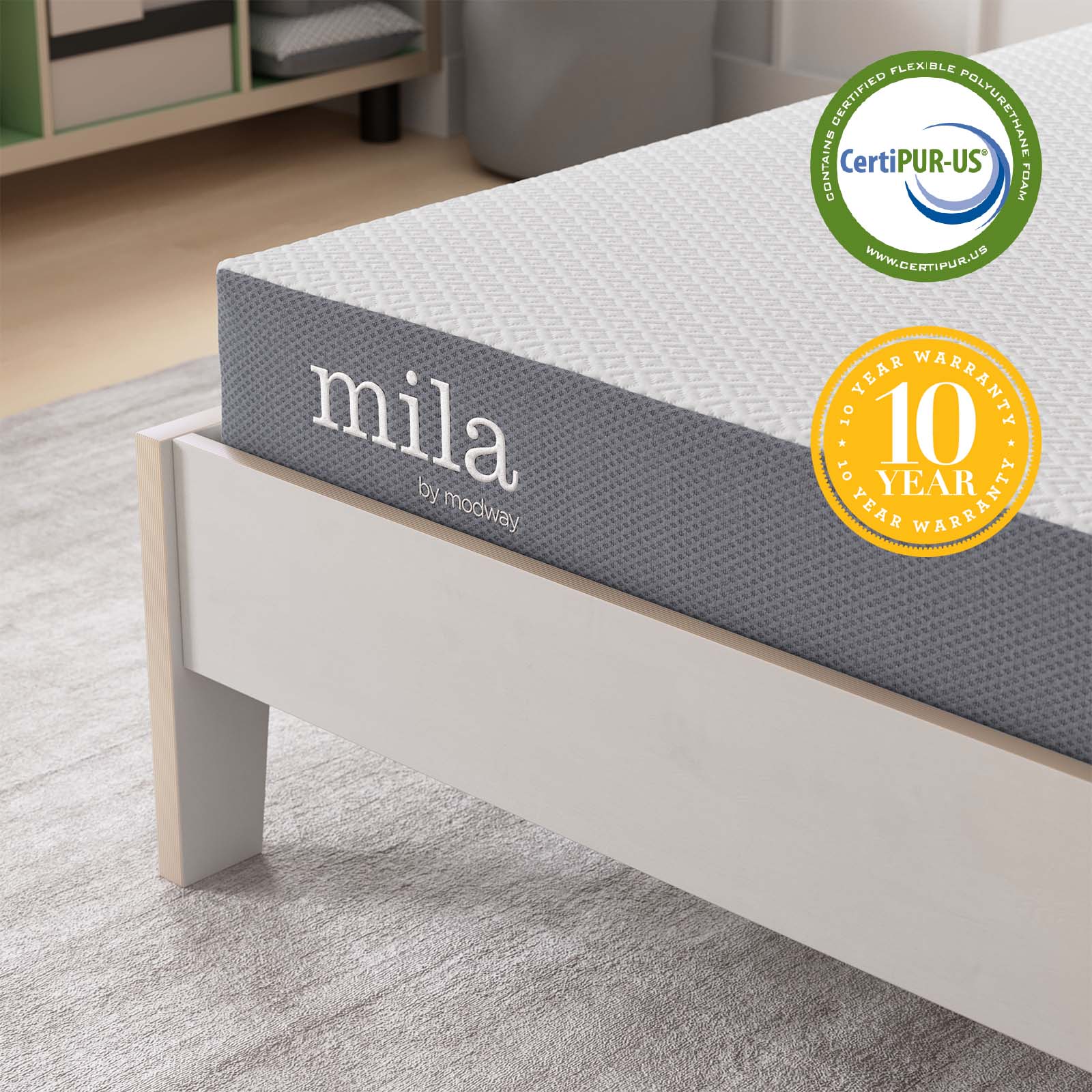 Mila 5" Twin Mattress By Modway - MOD-7099 | Mattresses | Modishstore - 13