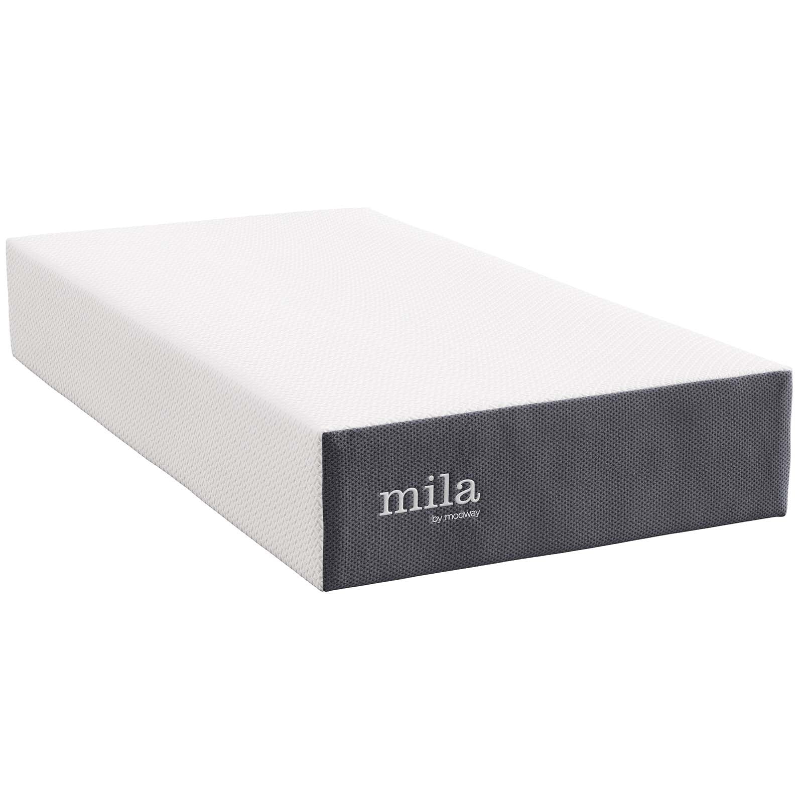 Mila 12" Twin Mattress By Modway - MOD-7102 | Mattresses | Modishstore - 1