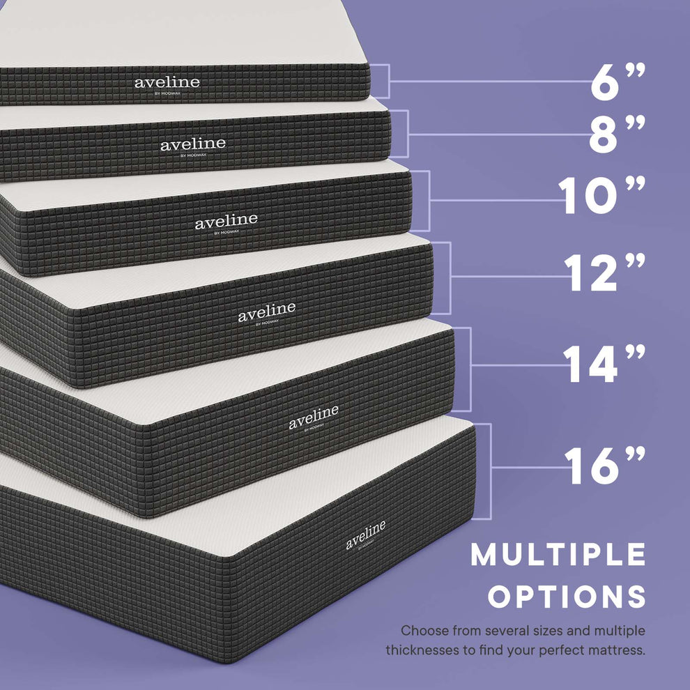 Aveline 8" Twin XL Mattress By Modway - MOD-7107 | Mattresses | Modishstore - 9