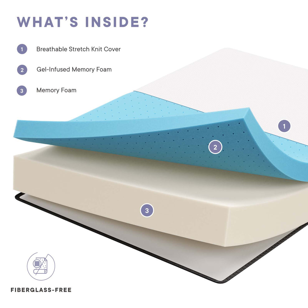 Aveline 12" California King Mattress By Modway - MOD-7108 | Mattresses | Modishstore - 11