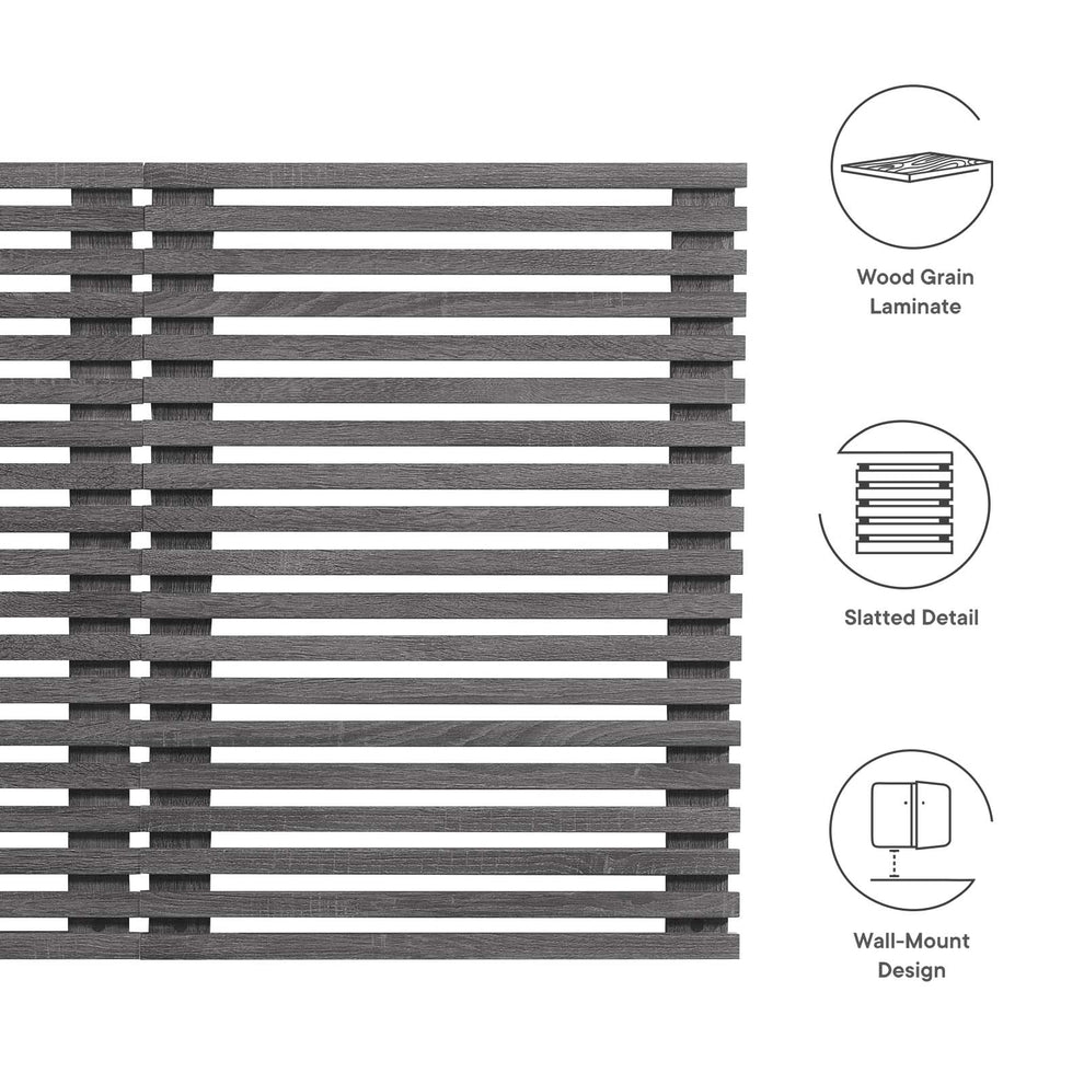 Render Wall Mount Queen Headboard By Modway - MOD-7110 | Headboards | Modishstore - 5