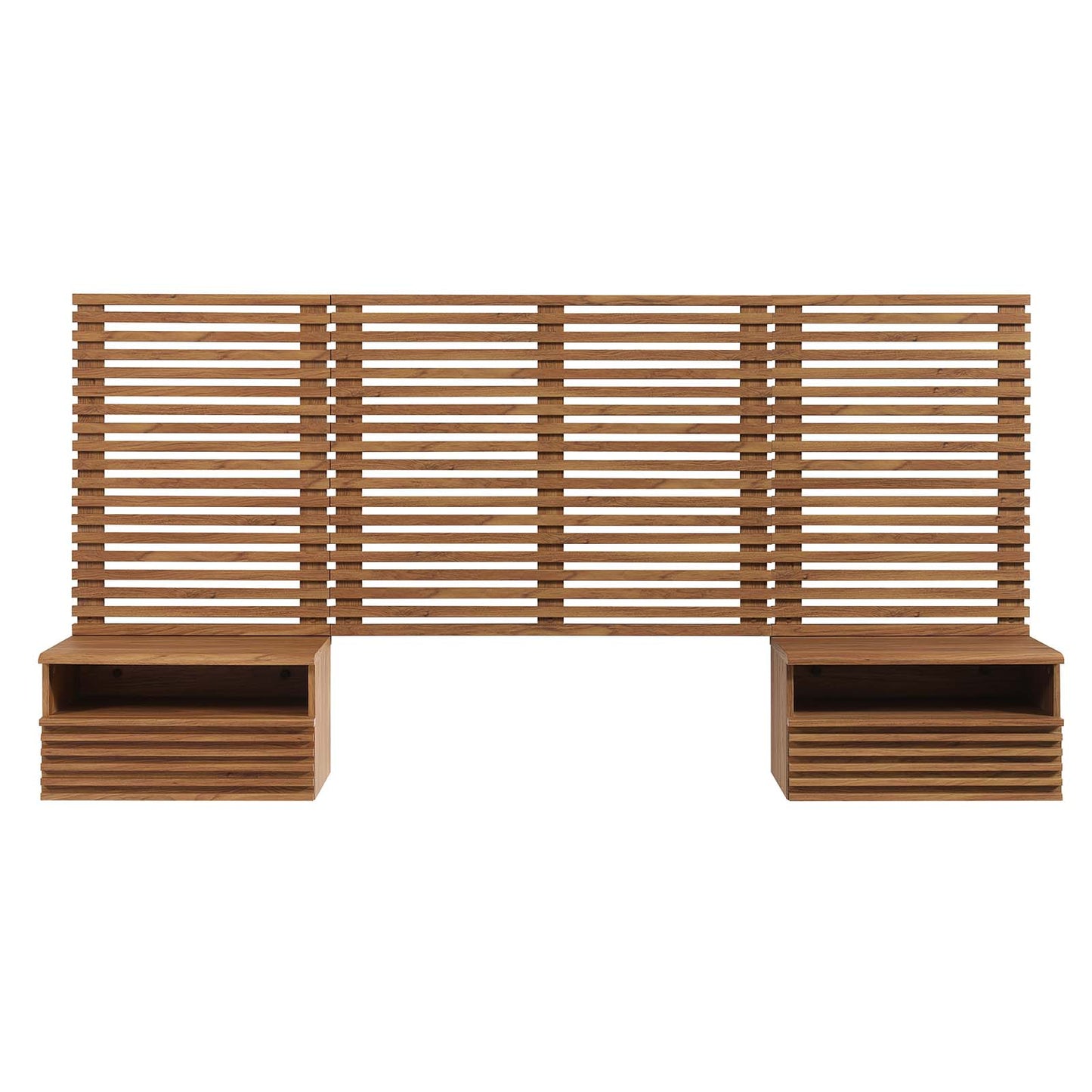 Render Wall Mount Twin Headboard and Modern Nightstands By Modway - MOD-7115 | Headboards | Modishstore - 17