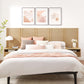 Render Wall Mount Queen Headboard and Modern Nightstands By Modway - MOD-7116 | Headboards | Modishstore - 8