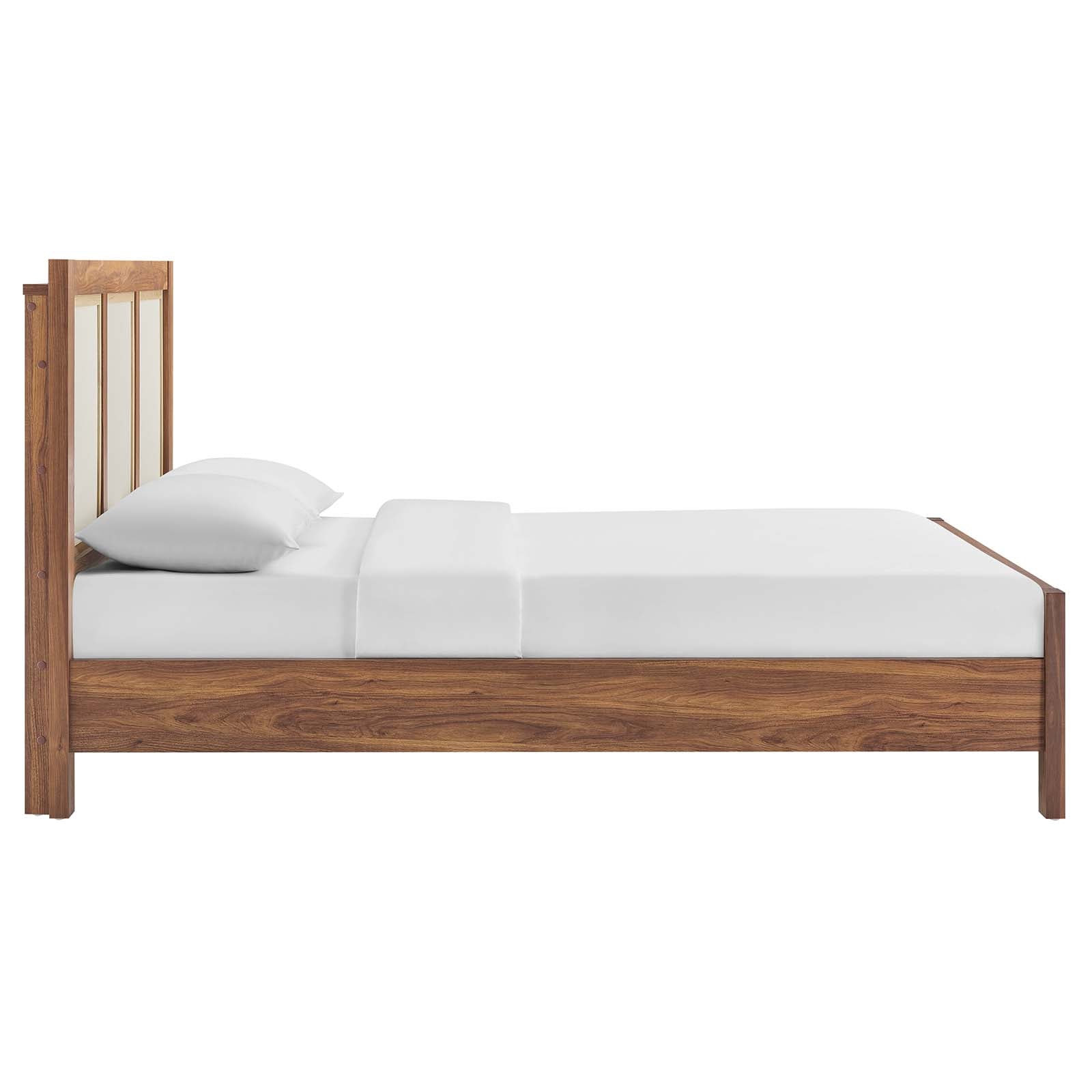 Capri Queen Wood Grain Platform Bed By Modway - MOD-7119 | Beds | Modishstore - 4