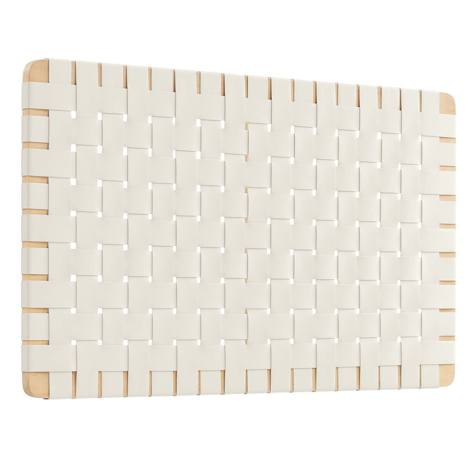 Sparta Weave Wall-Mount Twin Vegan Leather Headboard By Modway - MOD-7120 | Headboards | Modishstore - 2