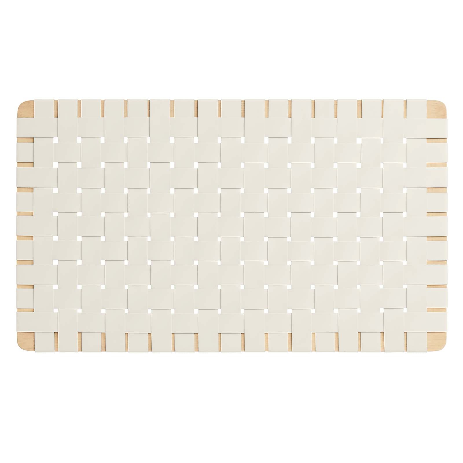 Sparta Weave Wall-Mount Twin Vegan Leather Headboard By Modway - MOD-7120 | Headboards | Modishstore - 3