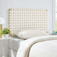 Sparta Weave Wall-Mount Twin Vegan Leather Headboard By Modway - MOD-7120 | Headboards | Modishstore - 1