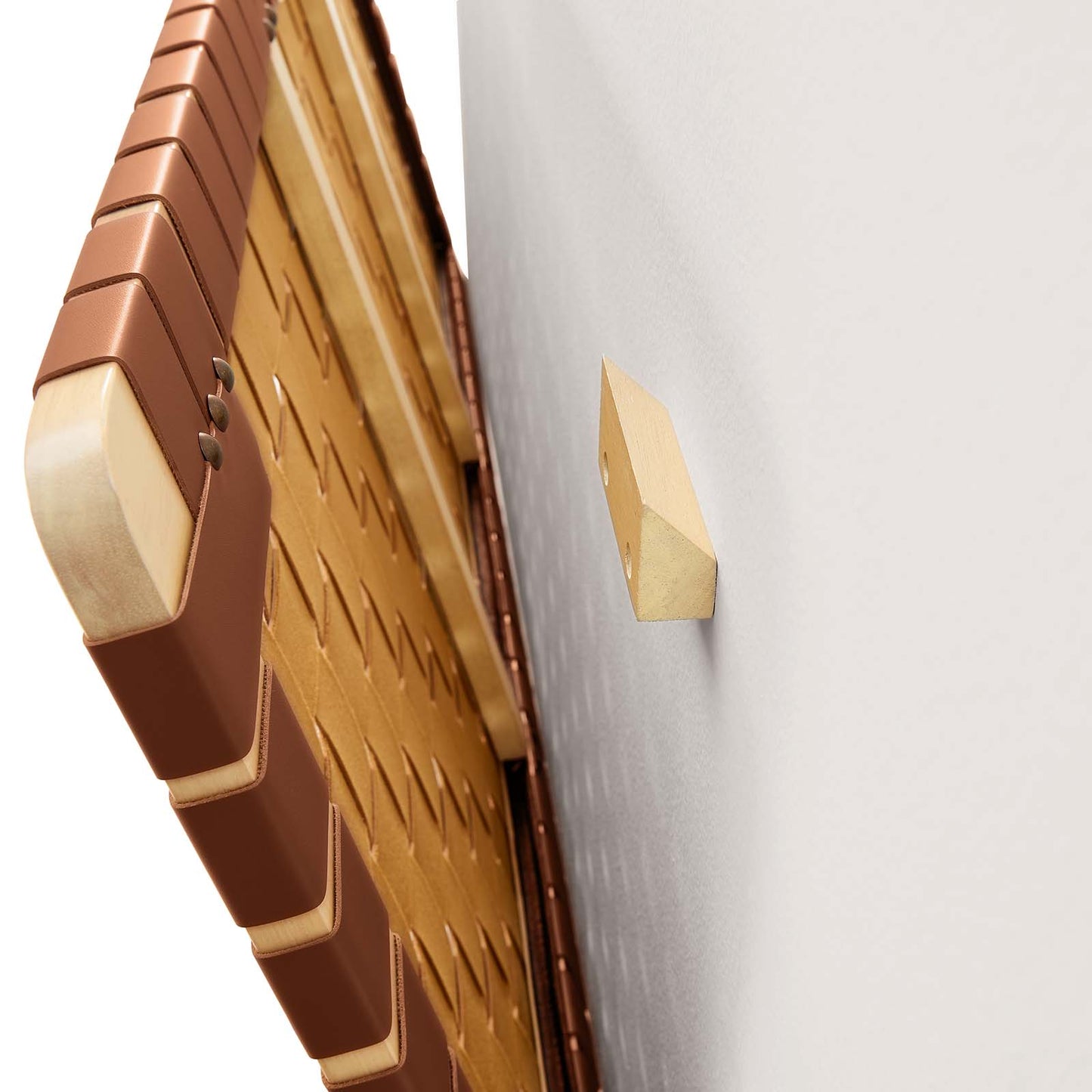 Sparta Weave Wall-Mount Twin Vegan Leather Headboard By Modway - MOD-7120 | Headboards | Modishstore - 11