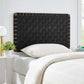 Sparta Weave Wall-Mount Twin Vegan Leather Headboard By Modway - MOD-7120 | Headboards | Modishstore - 24