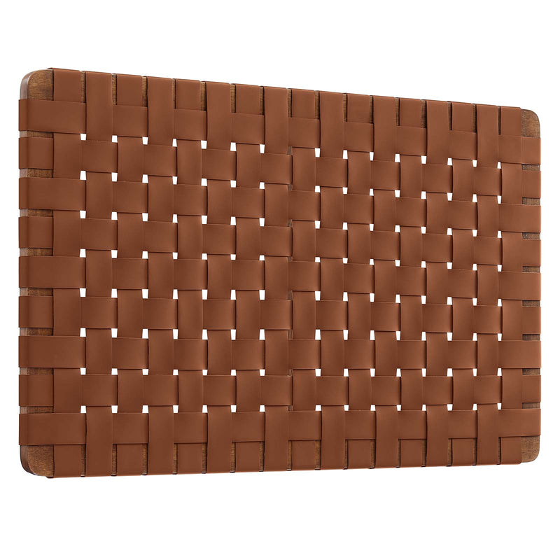 Sparta Weave Wall-Mount Twin Vegan Leather Headboard By Modway - MOD-7120 | Headboards | Modishstore - 25