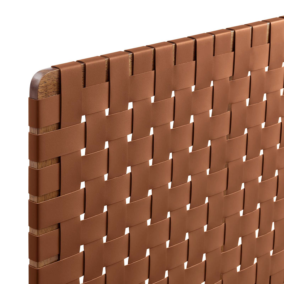 Sparta Weave Wall-Mount Twin Vegan Leather Headboard By Modway - MOD-7120 | Headboards | Modishstore - 28
