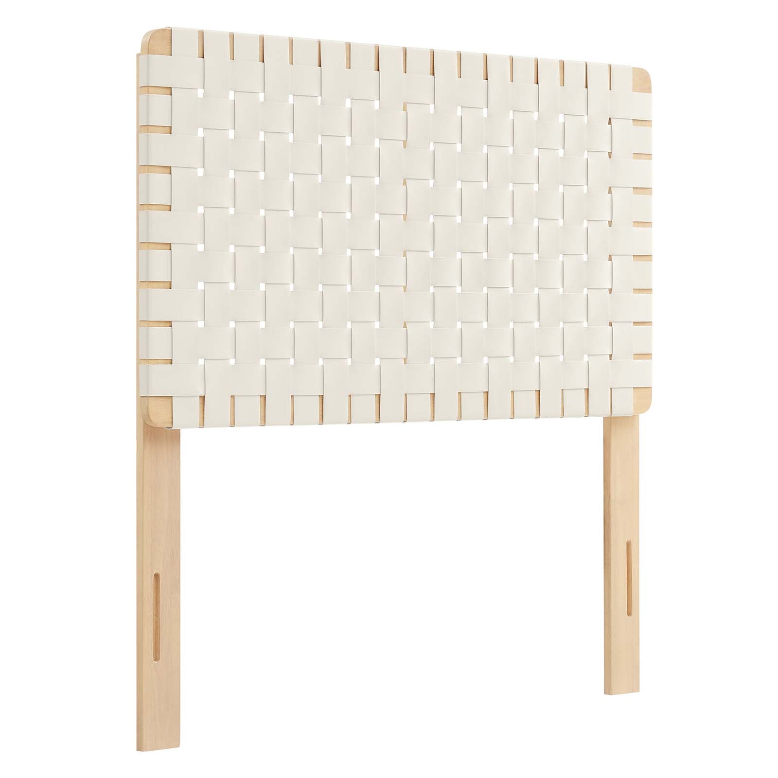 Sparta Weave Twin Vegan Leather Headboard By Modway - MOD-7121 | Headboards | Modishstore - 1