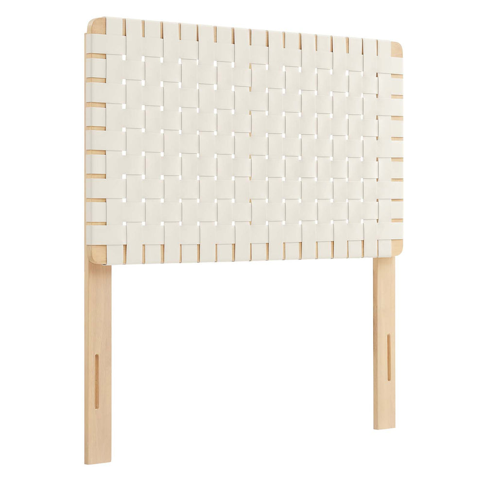 Sparta Weave Twin Vegan Leather Headboard By Modway - MOD-7121 | Headboards | Modishstore - 1