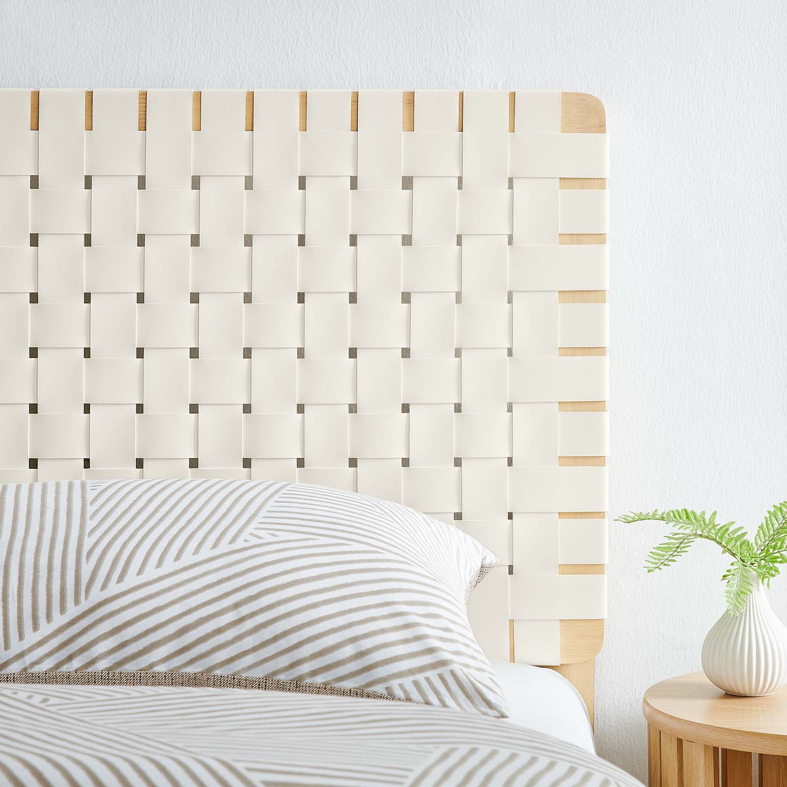 Sparta Weave Twin Vegan Leather Headboard By Modway - MOD-7121 | Headboards | Modishstore - 4