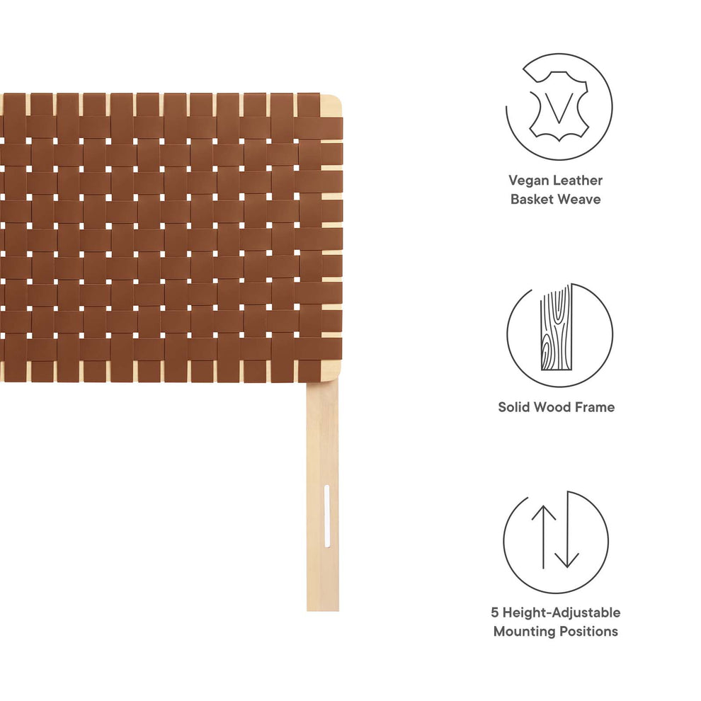 Sparta Weave Twin Vegan Leather Headboard By Modway - MOD-7121 | Headboards | Modishstore - 14