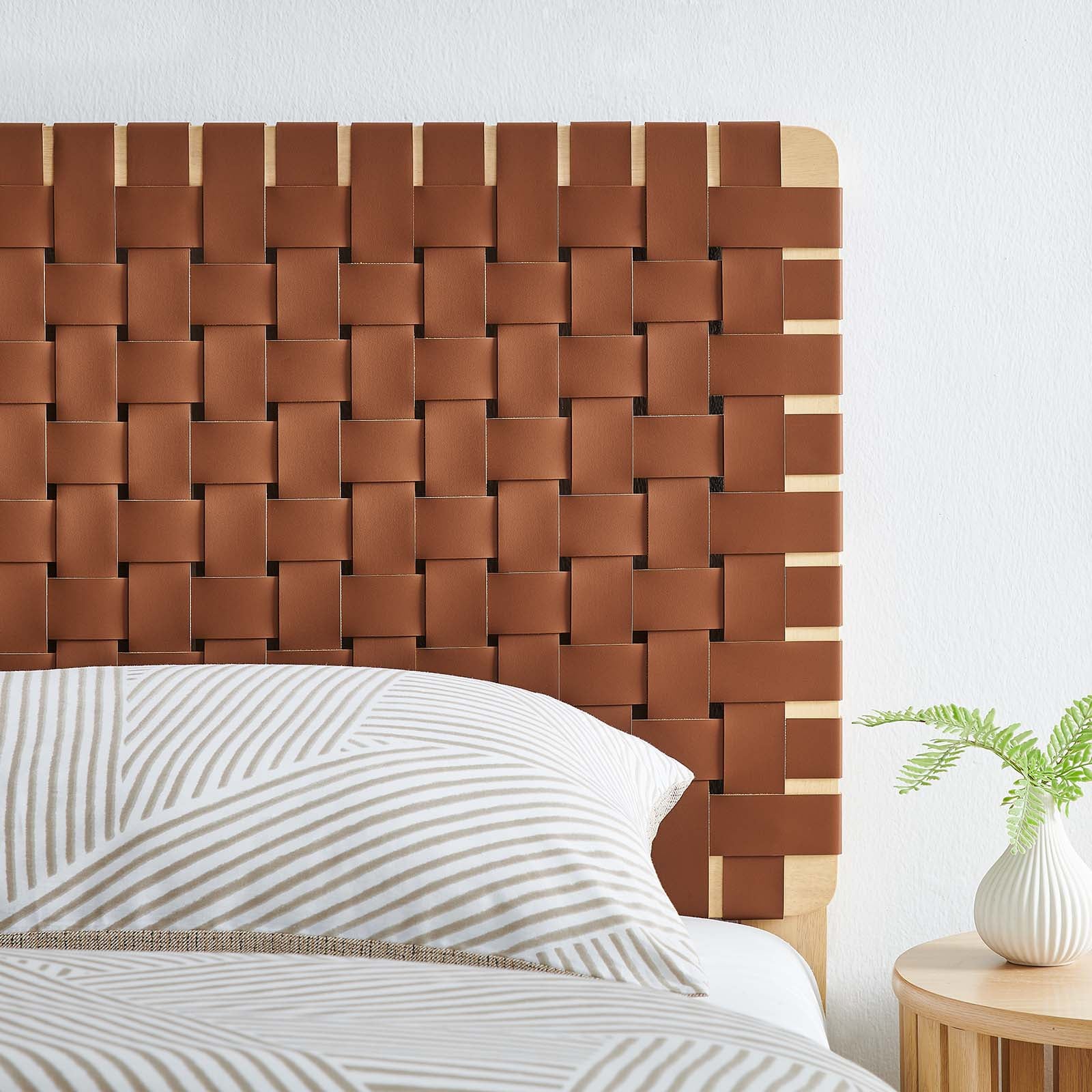 Sparta Weave Twin Vegan Leather Headboard By Modway - MOD-7121 | Headboards | Modishstore - 16