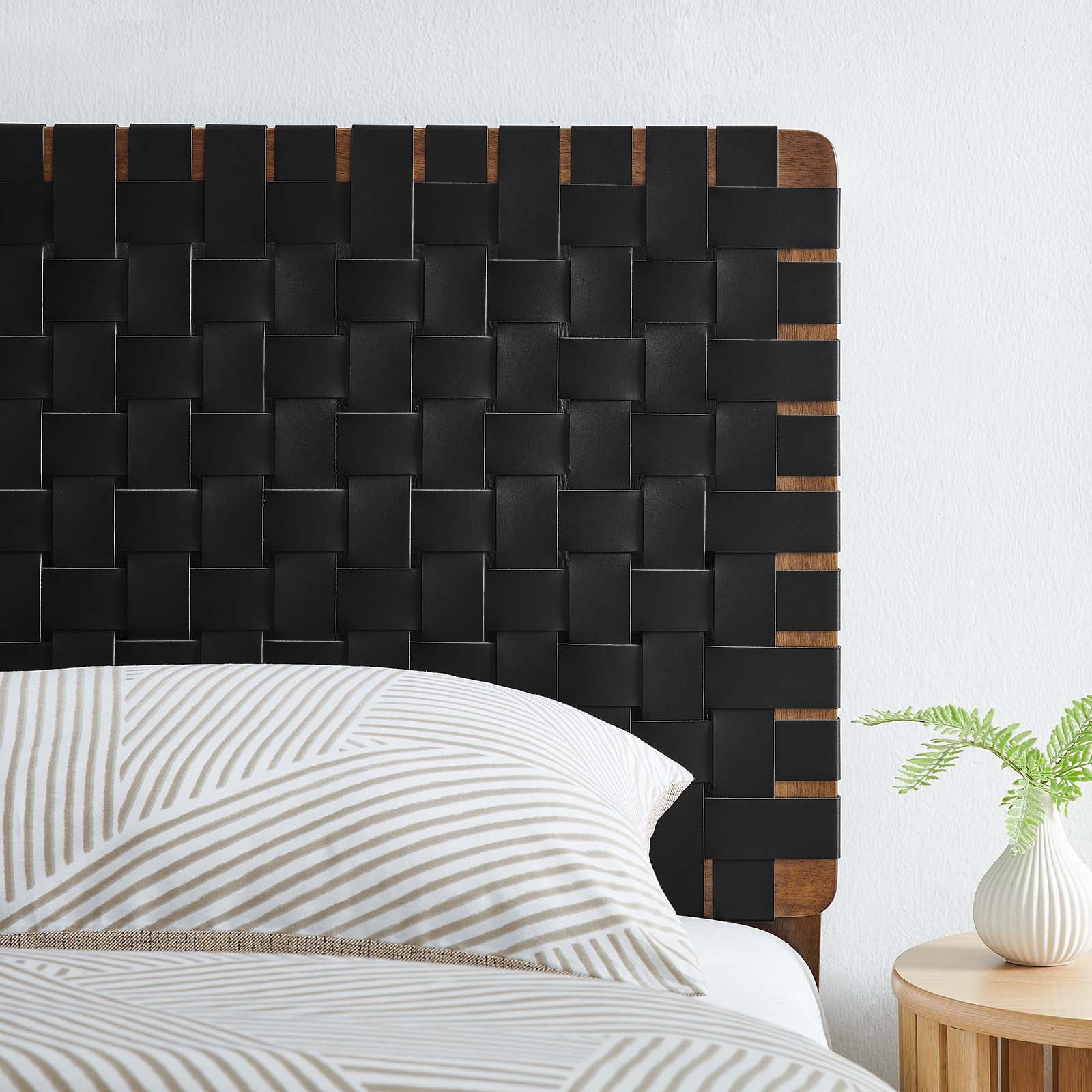 Sparta Weave Twin Vegan Leather Headboard By Modway - MOD-7121 | Headboards | Modishstore - 24