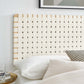 Sparta Weave Full Vegan Leather Headboard By Modway - MOD-7122 | Headboards | Modishstore - 7