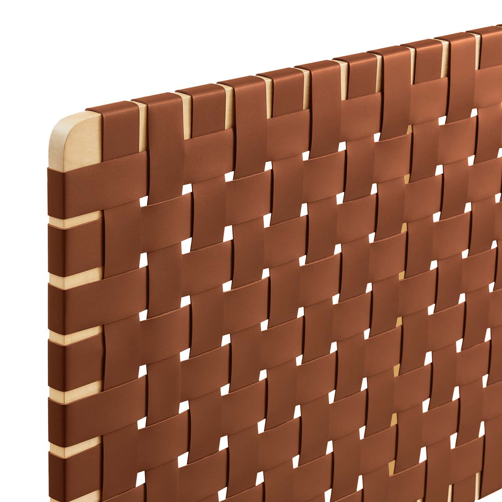 Sparta Weave Full Vegan Leather Headboard By Modway - MOD-7122 | Headboards | Modishstore - 10