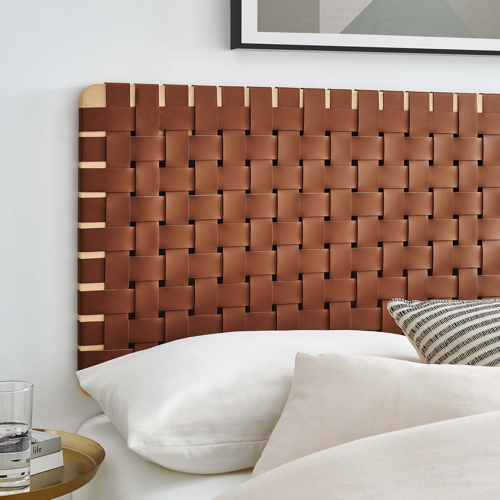 Sparta Weave Full Vegan Leather Headboard By Modway - MOD-7122 | Headboards | Modishstore - 13